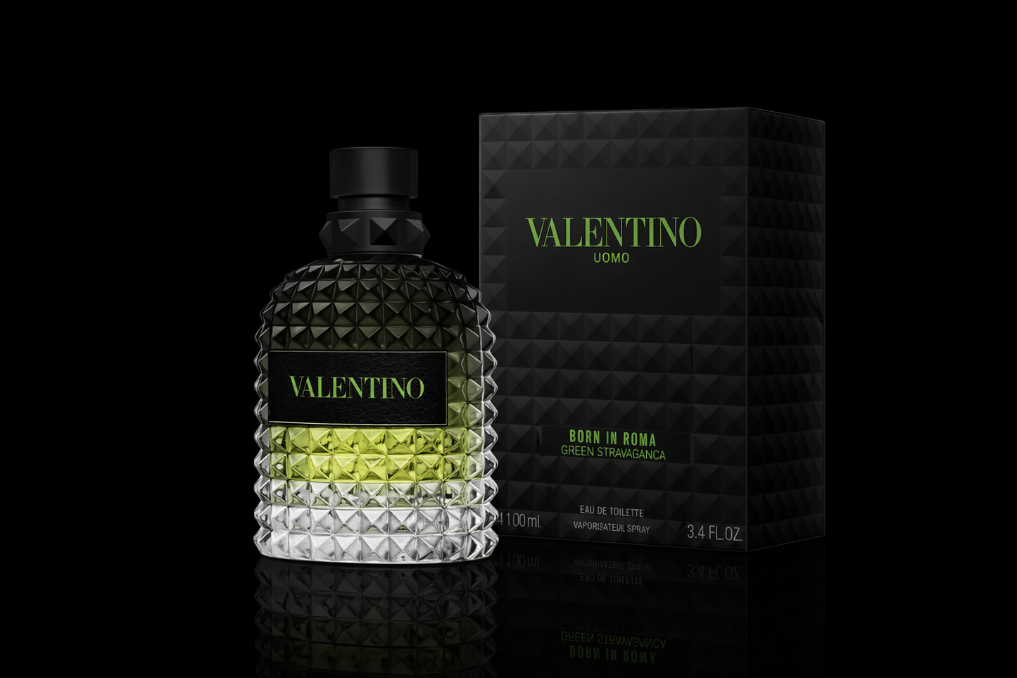 V4lentino Uomo Born in Roma Green Stravaganza